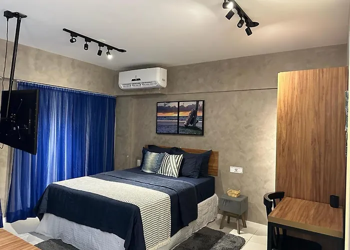 Conforto Mar-Azul-Ed Time 822 -Sc Hospedagens Premium
